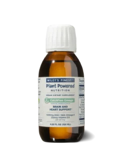 Wiley's Finest CatchFree Omega-3, flüssiges pflanzliches Omega-3 mit 125 ml und DHA aus Algen.